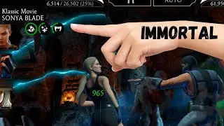 FULL Klassic Movie Team assembled! Sonya IS IMMORTAL! MK Mobile