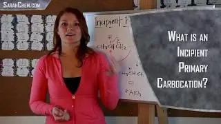 What Is an Incipient Primary Carbocation?