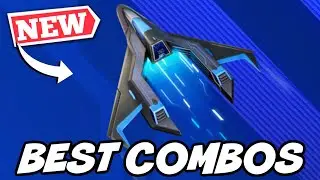 BEST COMBOS FOR *NEW* BLUE VIPER GLIDER (PLAYSTATION PLUS PACK)! - Fortnite