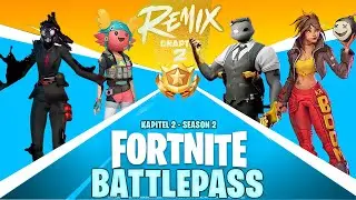 FORTNITE Chapter 2 OG Remix Battlepass Skins ENTHÜLLT 😱