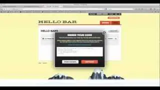 Adding a Hellobar to your WordPress Website