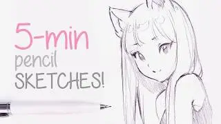 5-minute Pencil Doodles
