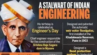 M. Visvesvaraya Full  story / Happy Engineer's Day/ reasons for celebration