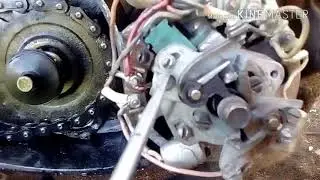 Adjusting the ignition of Izh Jupiter