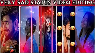 New Trending Bhojpuri 💔Sad DJ Status Editing kinemaster video editing 2022 | project file download
