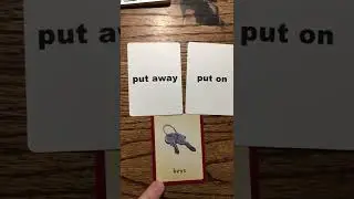 Phrasal Verb English Lesson Online - Put Away or Put On