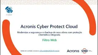 Acronis Cyber Protect Cloud - Filtro Web