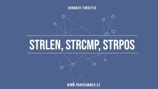 09 String funksiyalari - String functions - Php Uz
