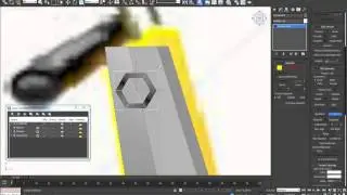 3d max урок для начинающих (Low Poly мотороллер ) часть 2