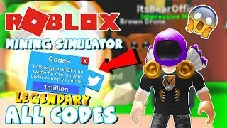 Roblox Mining Simulator CODES *ALL LEGENDARY* [38 Codes & 115.000 COINS!]