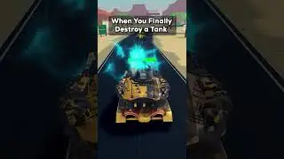 Destroying A Tank! (Roblox Military Tycoon)