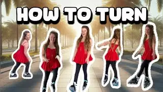 Learn 5 ways to TURN on Inline Skates! 🙃
