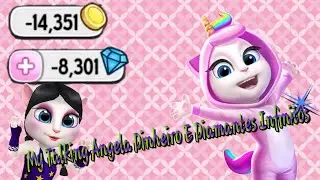 APK My Talking Angela Infinita  Atualização De Unicórnios 2020 🎮🦄