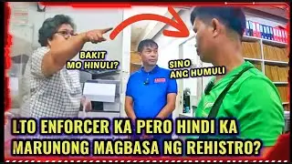 Cong BOSITA vs LTO ENFORCER dahil MALI NANAMAN ANG HULI