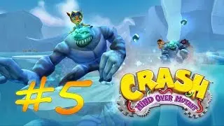 Crash: Mind over Mutant (PS2) Walkthrough #5 - Infiltrating the Ice Prison
