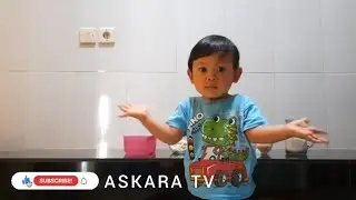 Tahu Telur Kukus Mix Bayam Merah Ala Little Chef Askara, Lahaapp Sekali..