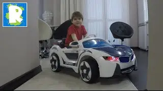Детский электромобиль BMW 718 i-8 vision sport. Children's electric car BMW i8.