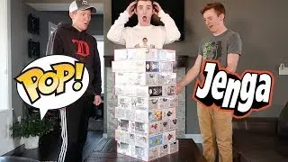 Playing JENGA With Funko Pops!