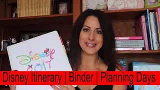 Disney Itinerary 2017 | Disney Binder | Fast Passes