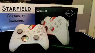 Starfield Xbox Controller Unboxing