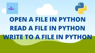 how to open file read file and write to file in python