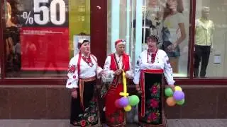Таланти України-народні пісні на Хрещатику