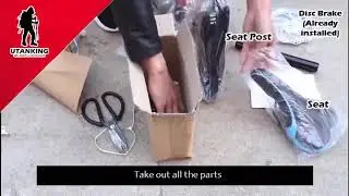 🔴 Installation of MTB Mountain Bike | utanking, B-Mountain, 26 27.5 29
