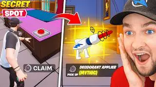 *ALL* Secrets and Loot Spots in Fortnite SIMPSONS!