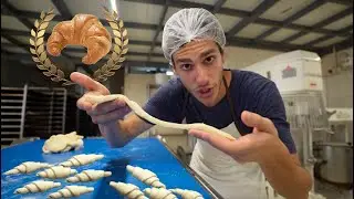 I learned how to make the best croissant in the country
