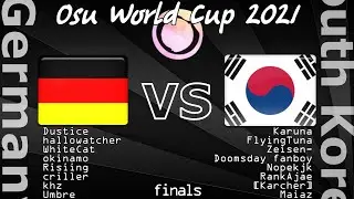 osu! World Cup 2021 Losers Bracket Finals: Germany vs South Korea
