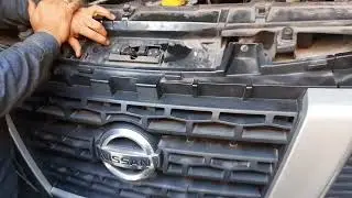 DAMAGED head gasket on Nissan NV400 2.3DCI engine, it is boiling and splashing coolant