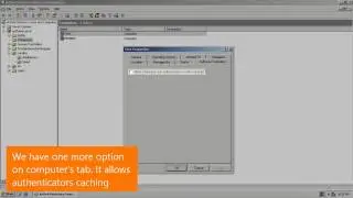 Authasas - Active Directory Users and Computers tabs