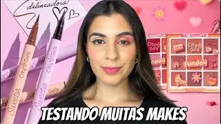 TESTANDO MAKES DA CITY GIRLS *LANÇAMENTO*