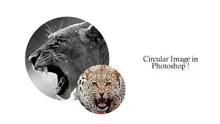 How to Crop images in circular shape with Photoshop