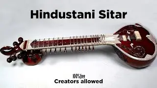 AI Generated Music Hindustani Sitar 2023 Free Background Copyrighted Music