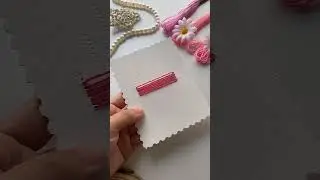 DIY Card 🩷 #art #painting #pink #diy