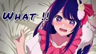 Oshi No Ko「AMV/EDIT」4K 「Badshah - Aaj Raat Ka Scene Banale 🤩💞」