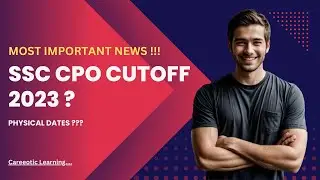 SSC CPO CUT OFF 2023 | SSC CPO PRE 2023 RESULT OUT | SSC CPO 2023 PHYSICAL DATES | #ssc #ssccpo #dp