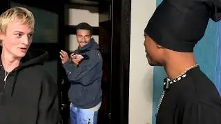 i snuck my friends into the clout house