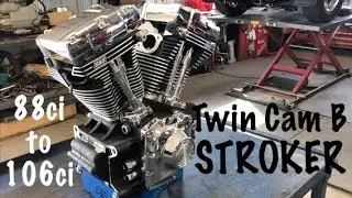Harley Twin Cam B Full Teardown for S&S Stroker Build - Basket Cases Ep. 4