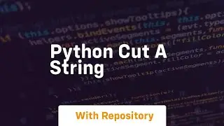 python cut a string