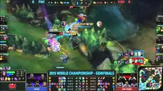 FNC vs KOO Big Messy Teamfight (Game 1)