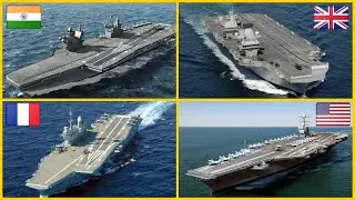 Top 10 Largest Aircraft Carriers In the World (By Class)