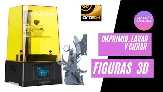 PROCESO DE IMPRESIÓN 3D EN RESINA👉👉 FÁCIL Y SEGURO 👈👈