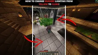 How to change Lagless Shaders lighting from yellow/orange to clear.