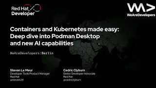 Containers and Kubernetes made easy: Deep dive into Podman Desktop and new AI capabilities