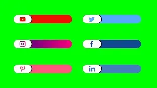 Best Green Screen Lower Thirds 2021 | Green Screen | Green Screen Social Media Lower Third