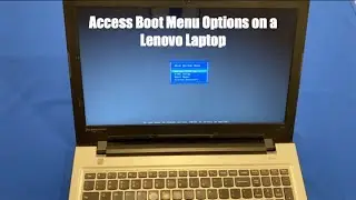 How to access the Boot Menu on a Lenovo IdeaPad 300-15ISK