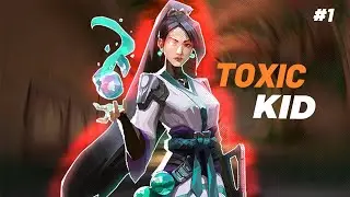 TOXIC KID IN VALORANT | valorant funny moments