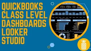 QuickBooks Class Level Dashboards in Looker Studio | Simple Tutorial